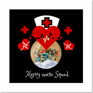 Merry nurse Squad Posters and Art